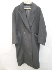 ◇ EMODA エモダ ロング バックスリット シンプル キレイめ 長袖 コート サイズF ブラック レディース P  【1405090017287】