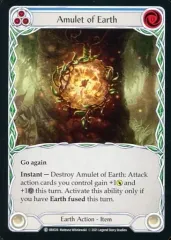 【中古】Flesh and Blood BRI026[C]：Amulet of Earth
