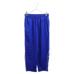 PUMA (プーマ) 80-90S VINTAGE ヴィンテージ ヒットユニオン製 ポリエステル メッシュ ドローストリング トラックパンツ ブルーのサムネイル