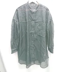 ◇ ΘΦ classicalelf クラシカルエルフ シースルー シアー 長袖 シアーシャツ ブラウス サイズXL ブラック レディース E  【1410100037582】