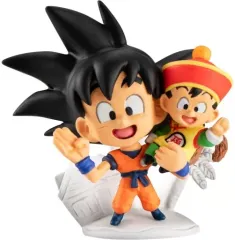 【中古】食玩 トレーディングフィギュア 6.孫悟空＆孫悟飯 「ドラゴンボール超戦士フィギュア6」