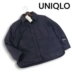 未使用 24AW★ UNIQLO ANYA HINDMARCH ユニクロ アニヤハインドマーチ パフテック シャツ ジャケット Sz.S レディース 紺