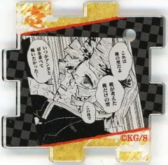 【中古】雑貨 我妻善逸(モノクロ) 「鬼滅の刃 つながるアクリルパズルコレクション 人気投票1～44位」