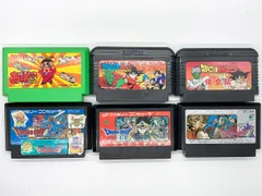【動作確認済・送料込】ドラゴンクエスト2 3 4 ドラゴンボール 大魔王復活 ドラゴンボール3 悟空伝 おぼっちゃまくん 6本セット まとめ売り ファミコン FC