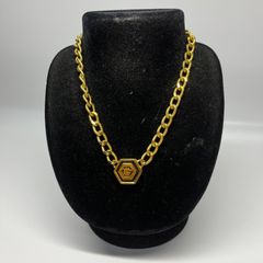 Givenchy 1978 ヴィンテージ ネックレス 六角形ロゴ - メルカリ