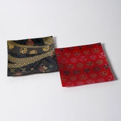 [접시 2장 세트]각접시 22cm 칼집 & 감색 | 니시진오리 | 에무라 상점