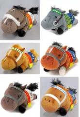 【中古】キーホルダー 全6種セット サラブレッドコレクション ねそべりマスコットボールチェーン2