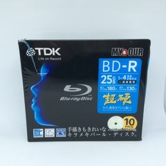 W646　未使用　TDK BD-R ブルーレイディスク　25GB　10枚パック　