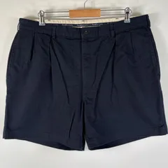 古着 90's/90年代 ポロ・ラルフローレン POLO RALPH LAUREN ショートパンツ チノパン ポロチノ 大きいサイズ ワンポイント w40  ネイビー メンズ