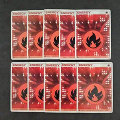 基本エネルギー 炎 クイック ホロン チャンピオンパック - メルカリ