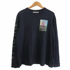 アクネ ストゥディオズ Acne Studios プリントTシャツ クルーネック FN-MN-TSHI000050 長袖 紺 ネイビー Mのサムネイル