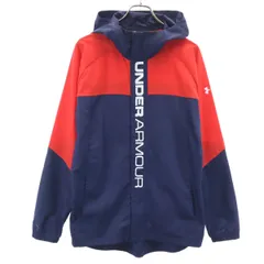 UNDER ARMOUR アンダーアーマー ウインドブレーカー L ネイビー ジャケット メンズ 古着