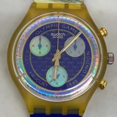 電池交換】Swatch スウォッチ Inspyral SCG102 クロノ - メルカリ