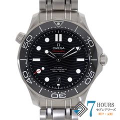 132234 OMEGA オメガ 210.30.42.20.01.001 シーマスター ブラック ステンレス 自動巻き 純正ボックス
