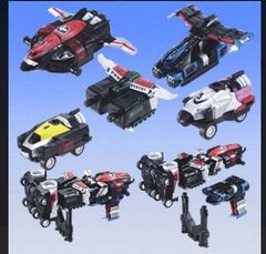 ガシャポン 特捜戦隊デカレンジャー デカウイングロボ 5種セット