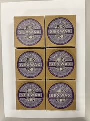 SEX WAX サーフィン ワックス 【真冬用×6】