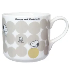 スヌーピー マグカップ 磁器製マグ バルーン ピーナッツ 金正陶器 日本製食器 キャラクター グッズ 
