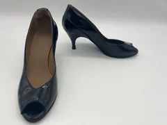 割引ショップ - 未使用【HERMES】ジップアップ ヒール パンプス レザー