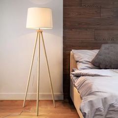 IKEA イケア ブレンクフィール フロアランプ ニッケルメッキ - メルカリ