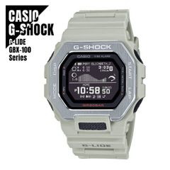 【即納】CASIO カシオ G-SHOCK Gショック G-LIDE Gライド Bluetooth搭載 モバイルリンク GBX-100-8 ベージュ 腕時計 メンズ