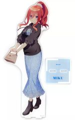 [중고] 아크릴 스탠드 아크릴 패널 나카노 미요시 신작 플라워 모티브 코디네이션 ver. arti-mate 특대 아크릴 스탠드 [영화 오등분의 신부] 애니메이트 한정