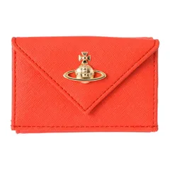 新品 ヴィヴィアン ウエストウッド Vivienne Westwood 3つ折り財布 オレンジ