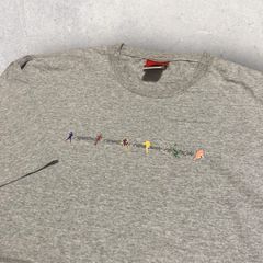 US古着 reebok リーボック スポーツ フットボール サッカー 野球 ホッケー テニス Tシャツ XL グレー