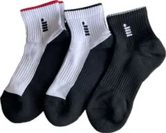 ゴーセン　レディース3足組ハーフソックス　22-25㎝F25LH3P