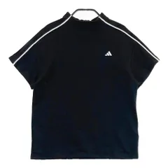 サイズ：S ADIDAS GOLF アディダスゴルフ 2024年モデル ハイネック 半袖Tシャツ  ブラック系 [240101401873]# ゴルフウェア レディース ストスト