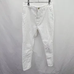 ◇ ⊇ BEAUTY&YOUTH ビューティ&ユース コーデュロイ風 テーパードパンツ サイズ表記なし ホワイト系 レディース E  【1507250014263】