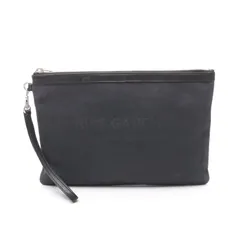 サンローランパリ SAINT LAURENT PARIS セカンドバッグ クラッチバッグ RIVE GAUCHE 581369 ネイビー キャンバス レザー クラッチバッグ メンズ Used Bのサムネイル