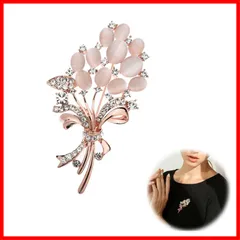 【人気商品】レディース スーツ ジャケット リボンブローチ アクセサリー 発表会 卒業式 ブローチピン 入学式 結婚式 ジュエリー ブローチ パール ゴールド シルバー [Doyime] エレガント フォーマル