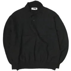 H> SOLID WOOL 2B COLLAR KNIT 金山大成