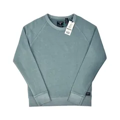 DOCKERS ドッカーズ シンプル 無地 ベーシック 定番 ラグラン スリーブ スウェット トレーナー ブルーグレー Mサイズ levi's リーバイス チノパンレーベル 希少 海外買付 インポート アメカジ ビンテージ ヴィンテージ テイスト アースカラー