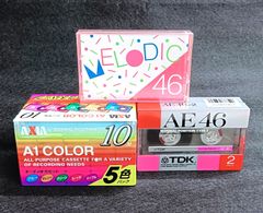 【まとめ売り】カセットテープ　TDK　AXIA　MELODIC
