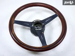 ナルディ　クラシック　36φ　革張り替え済み Amazon | NARDIステアリング classic 黒レザー×黒スポーク 36φ