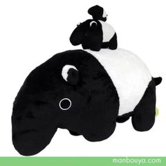 【SALE 5%OFF】 動物園 バク ぬいぐるみ A-SHOW ムニュマム マレーバク 3サイズセット