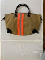 ７０．🚒防火服 ボストンバック（アップサイクル商品）🚒