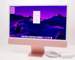 美品　iMac M3 8GB 256GB 24インチ ピンク 24インチiMac [整備済製品] 8コアCPUと10コアGPUを搭載したApple M3