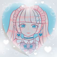 ハートキャンバス原画♡Belief Heart