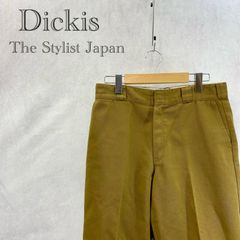 美品 Dickies The Stylirt Japan ディッキーズ スタイリストジャパン TSJP-72208-10 ストレート パンツ ボトムス ブラウン S メンズ