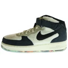 NIKE (ナイキ) AIR FORCE 1 MID 07 PREMIUM CULTURE DAY エアフォース1 プレミアム ココナッツ ミッドカットスニーカー ホワイト/グレー US9.5/27.5cm DO2123-113