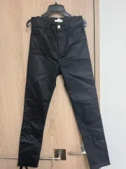 h ＆ m コーティング スキニー ジーン 34