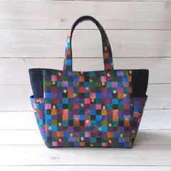 専用ページ　ユキエモン　トートバック ユキエモン♡22キャビネット レザートートバッグ ハンドメイド