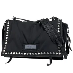 良品】PRADA プラダ エティケット ショルダーバッグ スタッズ