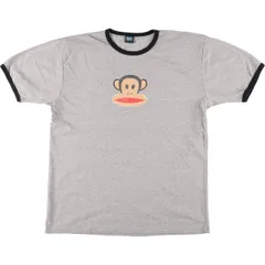 古着 PAUL FRANK ポールフランク リンガーTシャツ USA製 メンズXL相当 ヴィンテージ/eaa541228