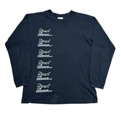 ダブルタップス ロングスリーブ ロゴプリント ロンT 黒 サイズ03 WTAPS ダブルタップス SNEAK URBAN TERRITORY プリント ロング