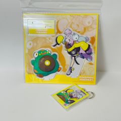 【新品・未使用】Pokemon ポケモン アクリルスタンド ＆ キーホルダー ナンジャモ＆ハラバリー ポケモンセンター