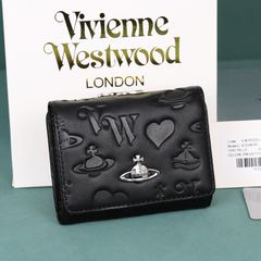 Vivienne Westwood 長財布 エナメル 955VW310 黒 Vivienne Westwood - Vivienne Westwood 長財布 955VW310 黒