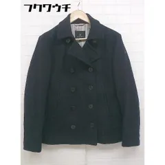 ◇ BEAUTY & YOUTH UNITED ARROWS ウール 長袖 ピーコート サイズ S ブラック レディース  【1108260007179】